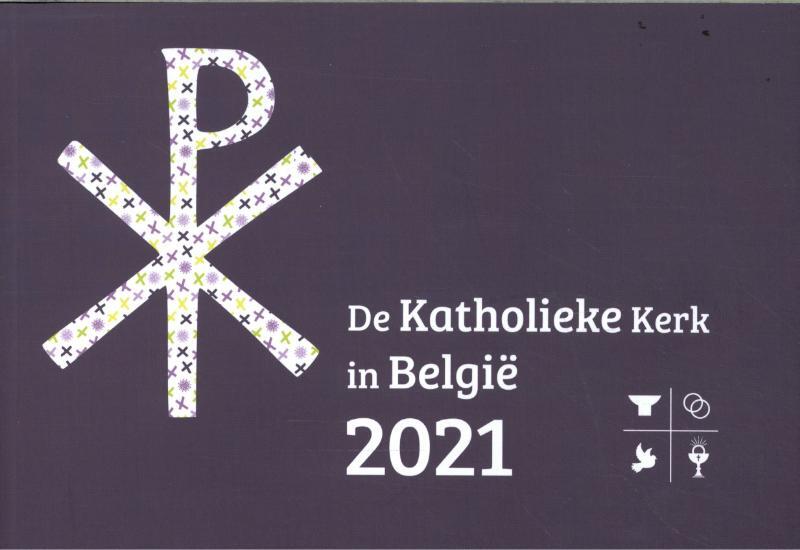 Omslag van boek: Jaarrapport van de Katholieke Kerk in België 2021
